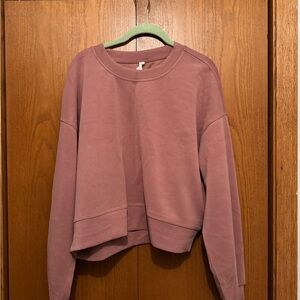 Lululemon Softstream Perfectly Oversized Cropped Crew